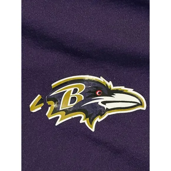 Baltimore Ravens Purple Embroidered Jacket youth sz 14/16 - Picture 9 of 11